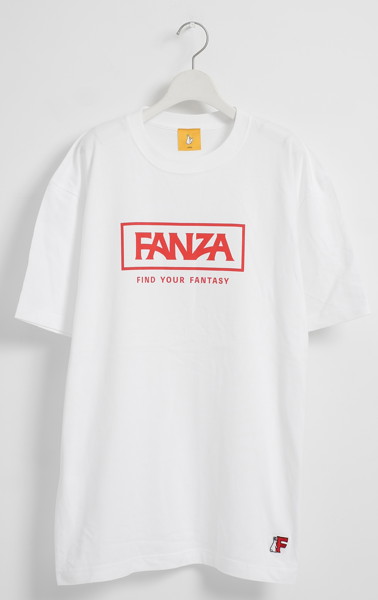TEE（FANZA LOGO） （ホワイト/L）