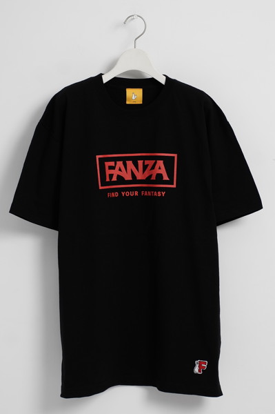 TEE（FANZA LOGO） （ブラック/L）