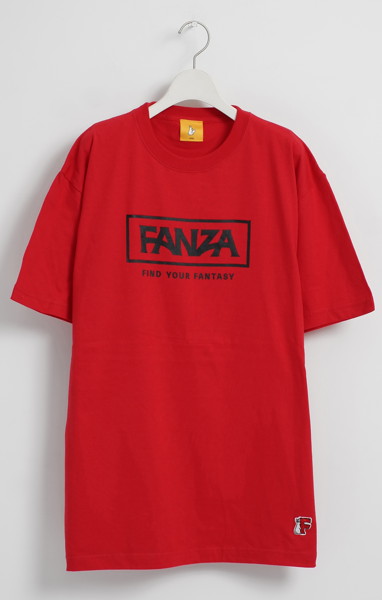 TEE（FANZA LOGO） （レッド/XL）