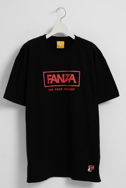 TEE（FANZA LOGO） （ブラック/M）