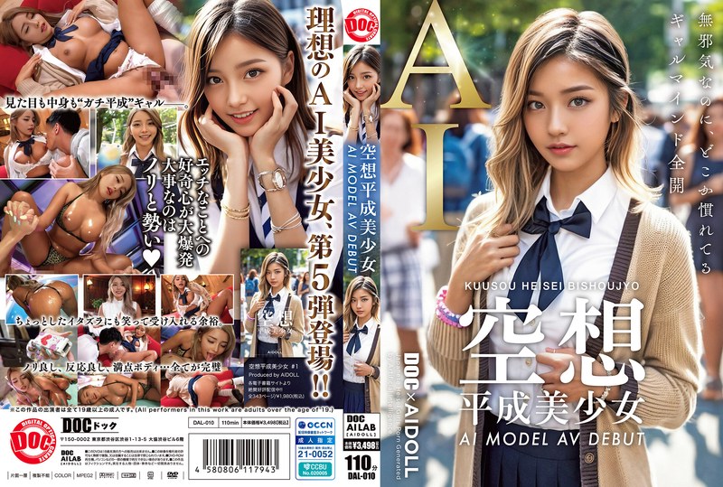 空想平成美少女 AI MODEL AV DEBUT